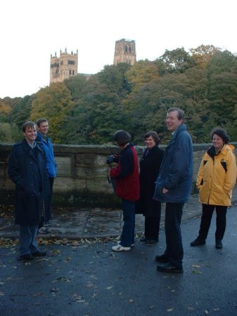 The gang
at Prebends Bridge